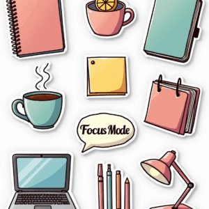 Journal Stickers - Sheet v49